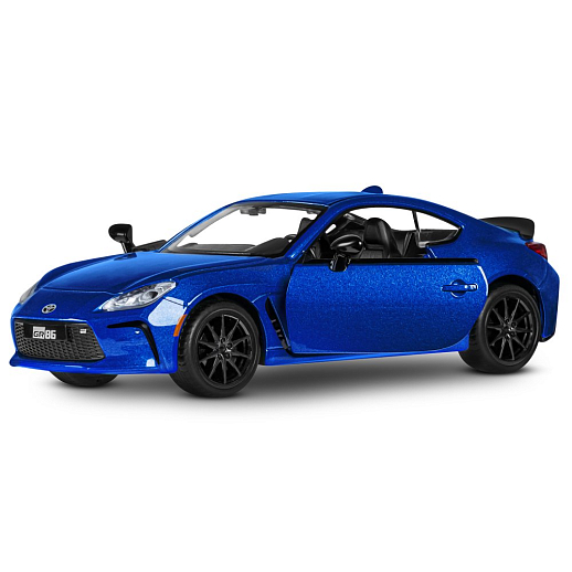 Игрушка для детей: Машинка металлическая1:28 Toyota, цвет синий, свет, звук, инерция, артикул JB1251783 в Джамбо Тойз #5