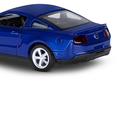 ТМ "Автопанорама" Машинка металлическая 1:43 Ford Mustang GT, синий, откр. двери, инерция, в/к 17,5*12,5*6,5 см в Джамбо Тойз #15