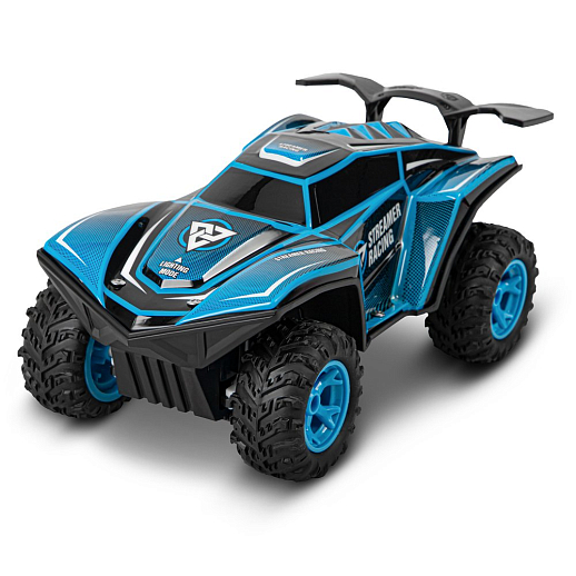 AUTODRIVE Р/У внедорожник,3D-подсветка корпуса/пульта,М1:16,2.4GHz,музыка,цвет синий,в/к 35,5*18*16см в Джамбо Тойз #2
