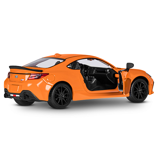 Игрушка для детей: Машинка металлическая 1:28 Toyota, цвет оранжевый, свет, звук, инерция, артикул JB1251782 в Джамбо Тойз #8