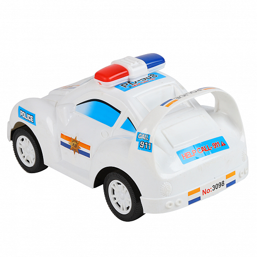Машинка инерционная ТМ "Компания Друзей" полицейская белая 30х16х15,5 см в Джамбо Тойз #3