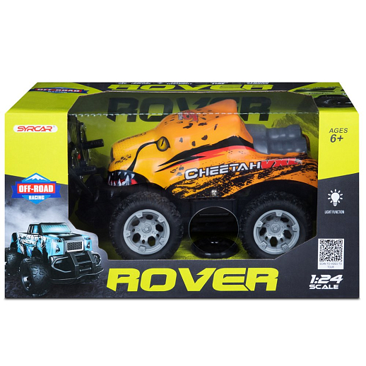 Р/у внедорожник с 3D подсветкой корпуса, анималистичный кузов, коробка с функцией TRY ME, 4 канала, с аккум., в/к 25*13,5*13,5см в Джамбо Тойз #12