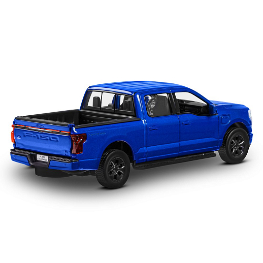 Машинка металлическая 1:36 Ford F-150 с зарядной станцией, синий, свет, звук, откр. двери и капот, инерция, в/к 20,6*9,*9 см в Джамбо Тойз #14