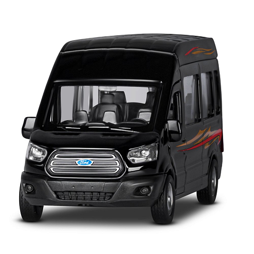 Игрушка для детей: Машинка металлическая 1:52 Ford, цвет черный, инерция, артикул JB1251779 в Джамбо Тойз #12