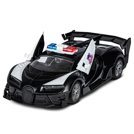 AUTODRIVE 1:24 Р/У машинка,5 каналов,двери откр. с пульта, свет, цвет черный,в/к 28х6,5х12см в Джамбо Тойз #9