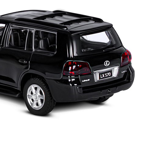 ТМ "Автопанорама" Машинка металлическая 1:43  Lexus LX570, черный, откр. двери, инерция, в/к 17,5*12,5*6,5 см в Джамбо Тойз #13