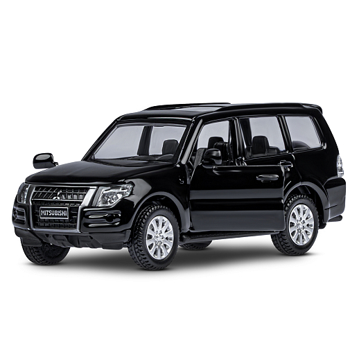 ТМ "Автопанорама" Машинка металлическая 1:43 Mitsubishi Pajero 4WD Turbo, черный, откр. двери, инерция, в/к 17,5*12,5*6,5 см в Джамбо Тойз #7
