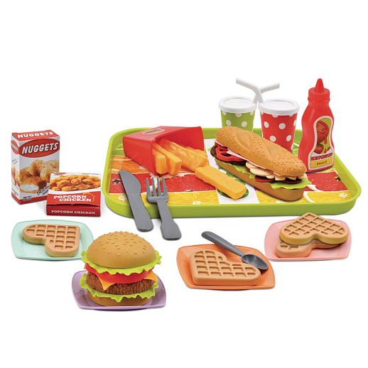 Набор "Закусочная"  (41 предмет) ,в/к 28*8*20,8 см в Джамбо Тойз #2