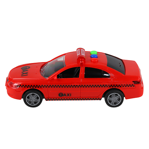 AUTODRIVE Машина 15см инерц. на бат. со светом и звуком, красный,  в/к 19,5*8,5*10,5 в Джамбо Тойз #5