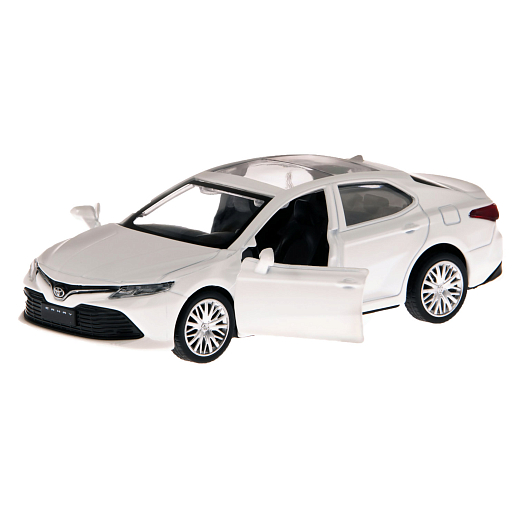 Игрушка для детей: Машинка металлическая 1:43 Toyota, цвет белый, инерция, артикул JB1251780 в Джамбо Тойз #8