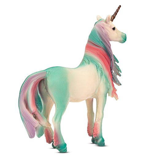 ТМ "КОМПАНИЯ ДРУЗЕЙ", серия "Животные планеты Земля", игрушка "Единорог", голубой, в/п 18*4,3*10,8 см в Джамбо Тойз #2