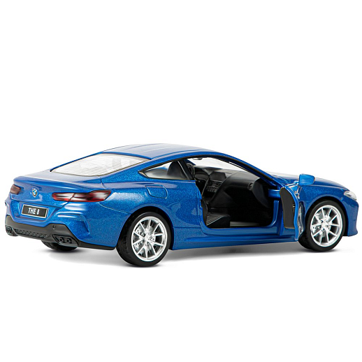 ТМ "Автопанорама" Машинка металл. 1:35 BMW M850i Coupe, синий, откр. двери, свет, звук, инерция в/к 18*9*13,5 см в Джамбо Тойз #15