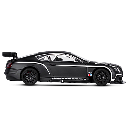 ТМ "Автопанорама" Машинка металл 1:24 Bentley Continental GT3 Concept, черный + белый, свободный ход колес, откр. двери, капот, свет, звук, в/к 24,5*12,5*10,5 см  в Джамбо Тойз #8