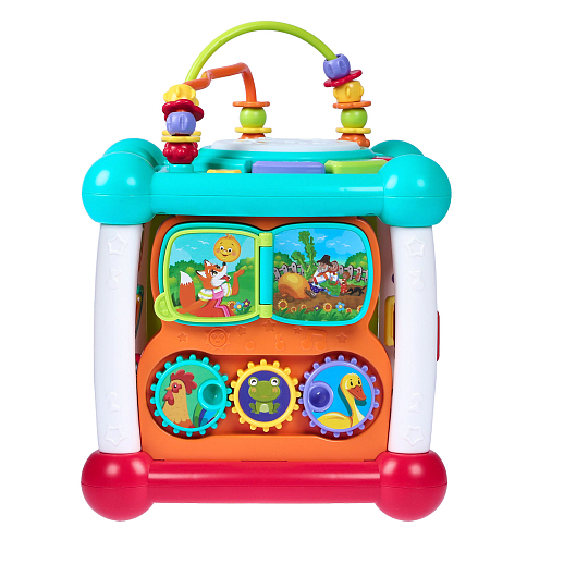 Игровой центр ТМ Smart Baby, бизиборд, русский язык, свет, звук, Bluetooth, в кор 20х20х27 см в Джамбо Тойз #12