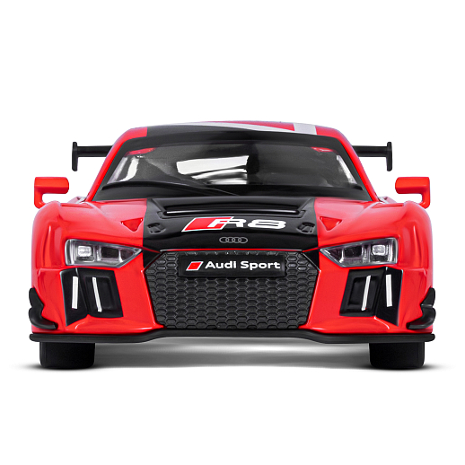 ТМ "Автопанорама" Машинка металлическая 1:24 Audi R8 LMS, красный,  откр. двери, свет, звук, свободный ход колес, в/к 24,5*12,5*10,5 см в Джамбо Тойз #11