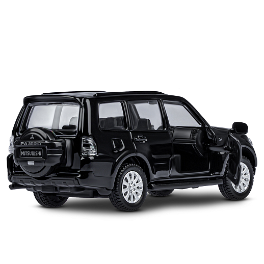 ТМ "Автопанорама" Машинка металлическая 1:43 Mitsubishi Pajero 4WD Turbo, черный, откр. двери, инерция, в/к 17,5*12,5*6,5 см в Джамбо Тойз #14