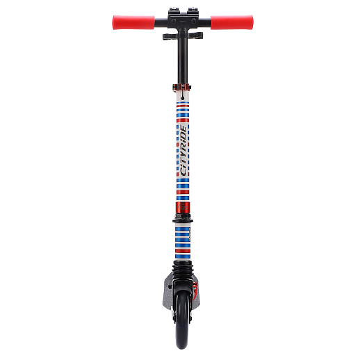 Двухколесный самокат CITYRIDE TEMPO 145mm сталь/ал. Складной. Tbar lock. Колеса PU 145/145 MM со светом LED. Подшипники: Abec-7. Грипсы: резина. Передник амортизатор. в Джамбо Тойз #3