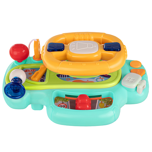 ТМ "Smart Baby" Руль музыкальный, мелодии Шаинского, свет, звук, русский язык, в/к 23,5х10х18 см в Джамбо Тойз #14