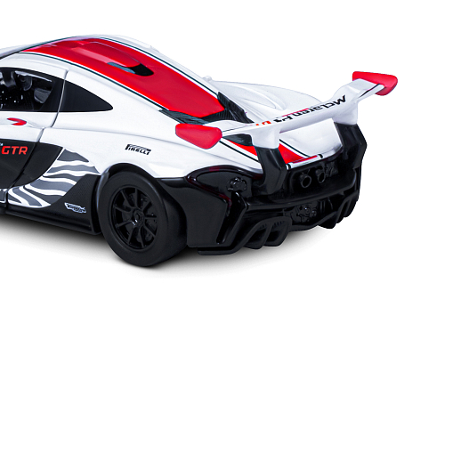 ТМ "Автопанорама" Машинка металлическая 1:31 Mclaren P1™ GTR, белый, откр. двери, свет, звук, инерция, в/к 18*13,5*9 см в Джамбо Тойз #17