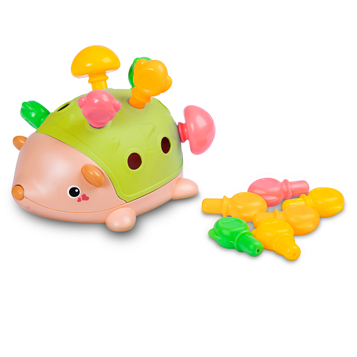 Развивающий сортер "Ёжик" для малышей,цвет зеленый, в/к 18,4*9,2*14,3 см в Джамбо Тойз #2