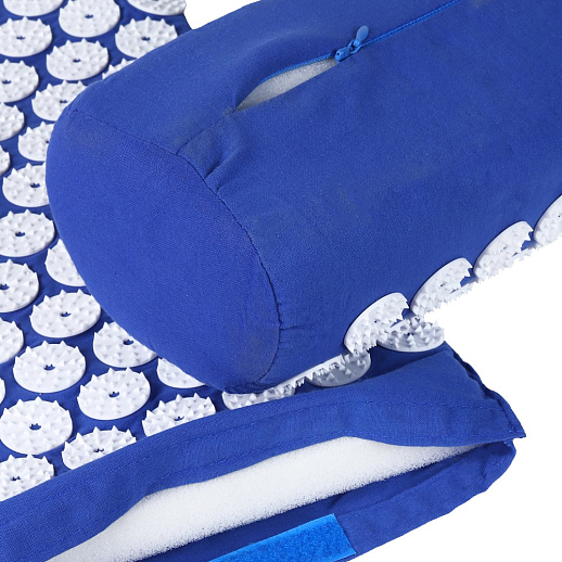 Аппликатор, в комплекте подушка (34х11х8 см), коврик (38х60 см), цвет синий, в сумке в Джамбо Тойз #4