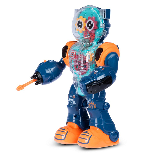 ТМ "Smart Baby" Робот Костик на батарейках, стреляет ракетами, ходит, свет, звук, в/к 27,8х21,5х13 см в Джамбо Тойз #3