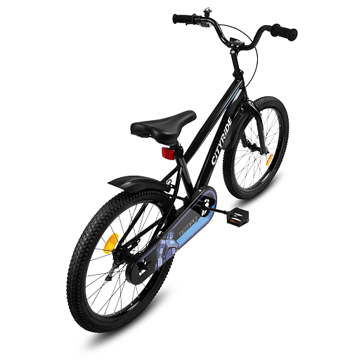 Велосипед двухколесный CITYRIDE, модель CR-B2-07J, колеса 20", рама сталь, обода сталь, цвет чёрный в Джамбо Тойз #4