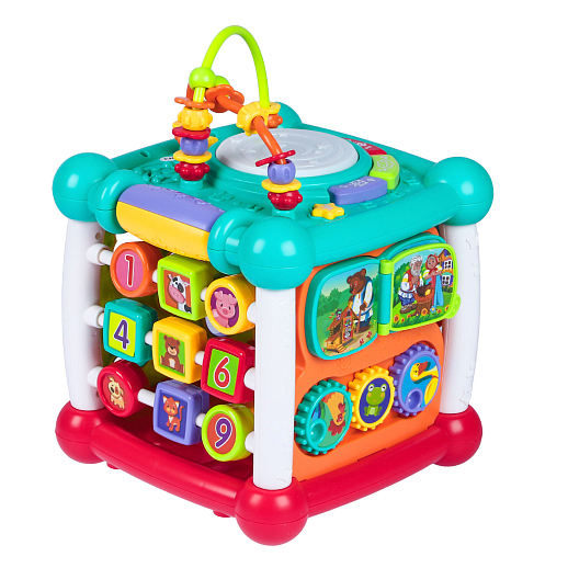 Игровой центр ТМ Smart Baby, бизиборд, русский язык, свет, звук, Bluetooth, в кор 20х20х27 см в Джамбо Тойз #7