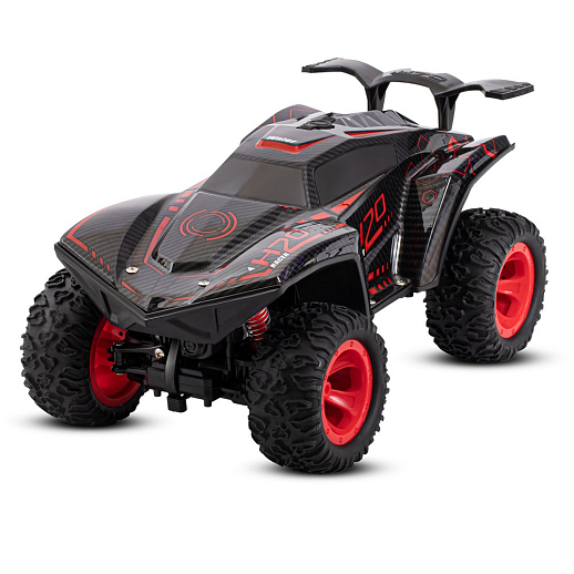 AUTODRIVE Р/У краулер с функцией пара,1:12,3D подсветка корпуса и пульта,4WD,цвет красный,в/к 38,5×21,5×18,5см в Джамбо Тойз #2