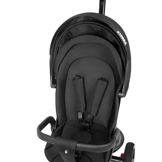 Трехколесные велосипед CITYRIDE, металл,  колеса PVC 12"/10", попрот. наколон. Сиденье с крышей,  род ручка, наклон руль, тормоз, корзинка   в Джамбо Тойз #13