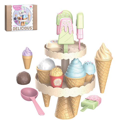 Игровой набор "Мороженное" в/к 25*8*20 см в Джамбо Тойз