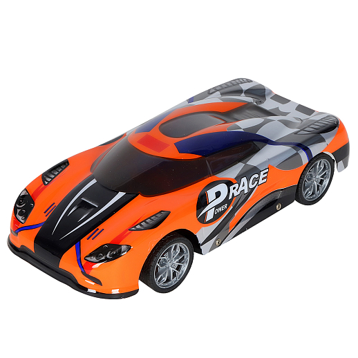 Р/У AUTODRIVE Машина с 3D подсветкой корпуса/пульта,М1:14, 4 канала,с аккум.,цв.оранж.,в/к 34*14,5*12см в Джамбо Тойз #3