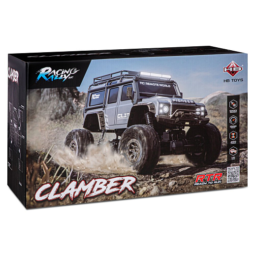 Р/У внедорожник,М1:10, 2.4GHz, 4WD, цвет графит,в/к 49,5*27,7*31см в Джамбо Тойз #9