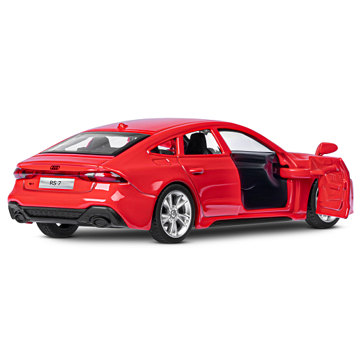 ТМ "Автопанорама" Машинка металлическая 1:43 Audi RS7 Sportback, красный, откр. двери, инерция, в/к 17,5*12,5*6,5 см в Джамбо Тойз #12