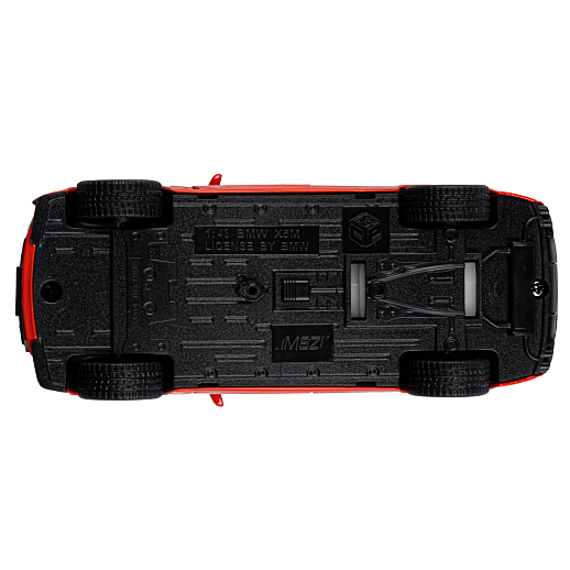 ТМ "Автопанорама" Машинка металлическая 1:43 BMW X5M, красный, инерция, откр. двери, в/к 17,5*12,5*6,5 см в Джамбо Тойз #6