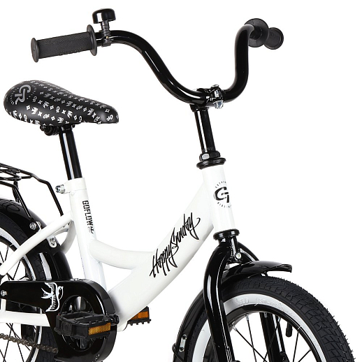 Детский велосипед "City-Ride HAPPYSUNDAY" -
рама сталь, диски сталь 14, покрышки 1,95, задние ножные тормоза, без переднего тормоза, звоночек, крылья сталь, страховочные колеса, отражатели задние на раме + отражатели на спицах, багажник сталь в Джамбо Тойз #2