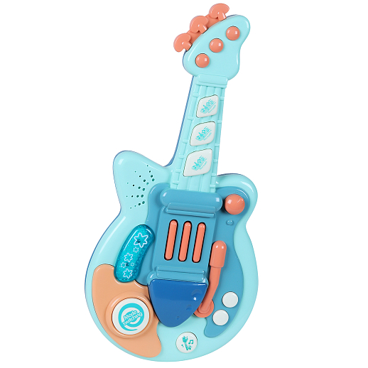 Музыкальная игрушка "Гитара", свет.звук.эфф., в/к 46х6х25 см в Джамбо Тойз #3