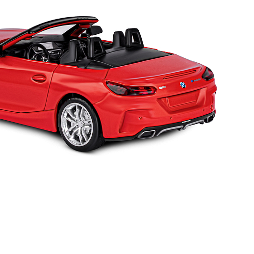 ТМ "Автопанорама" Машинка металлическая 1:30 BMW Z4 M40i, красный, свет, звук,откр. двери, инерция, в/к 19*9*7 см в Джамбо Тойз #3