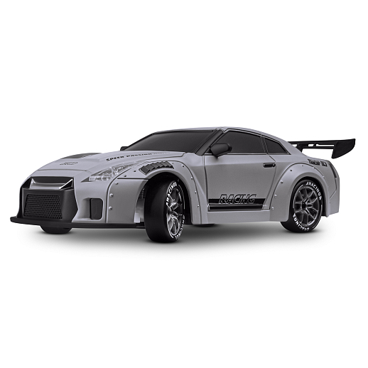 Р/у машинка для дрифта М1:24,2.4GHz,4WD,сменные шины 4шт., конусы 8шт.,свет,с аккум.,цвет серый,в/к 24,5*11,5*19см в Джамбо Тойз #7
