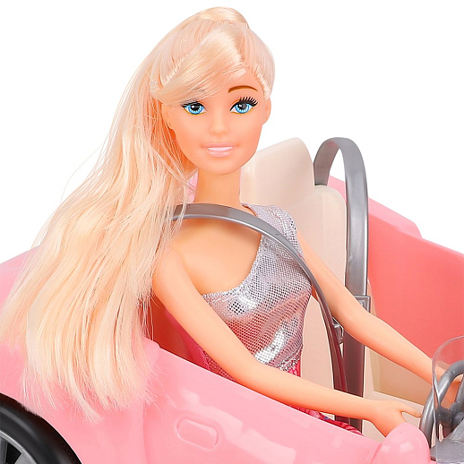 Игровой набор "Автоледи", в комплекте кукла с шарнирными руками, автомобиль, в/к 32*20*20 см в Джамбо Тойз #6