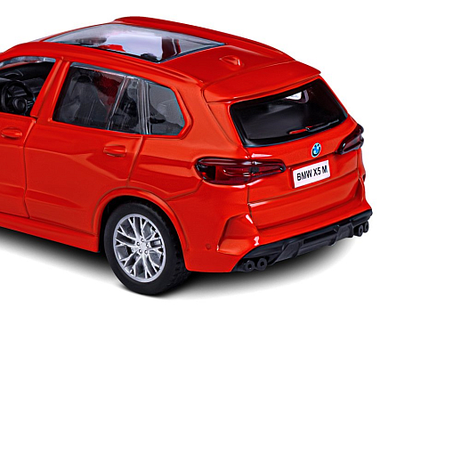 ТМ "Автопанорама" Машинка металлическая 1:43 BMW X5M, красный, инерция, откр. двери, в/к 17,5*12,5*6,5 см в Джамбо Тойз #14