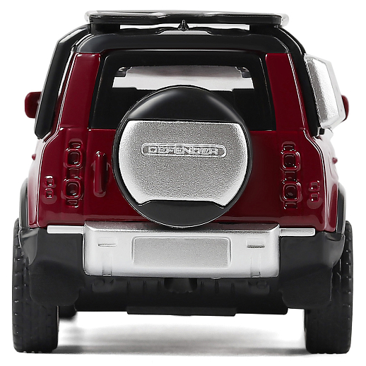 ТМ "Автопанорама" Машинка металлическая 1:43 2020 Land Rover Defender 110, красный, откр. двери, инерция, в/к 17,5*12,5*6,5 см в Джамбо Тойз #11