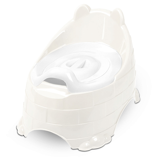 ТМ "Smart Baby" Горшок детский № 6  бежевый 36х24х24 см в Джамбо Тойз