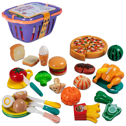 Игровой набор "Корзинка с продуктами", 29*19,5*13,5 см в Джамбо Тойз