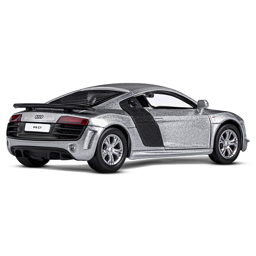 ТМ "Автопанорама" Машинка металлическая 1:43 Audi R8 GT, серебро, откр. двери, инерция, в/к 17,5*12,5*6,5 см в Джамбо Тойз #7