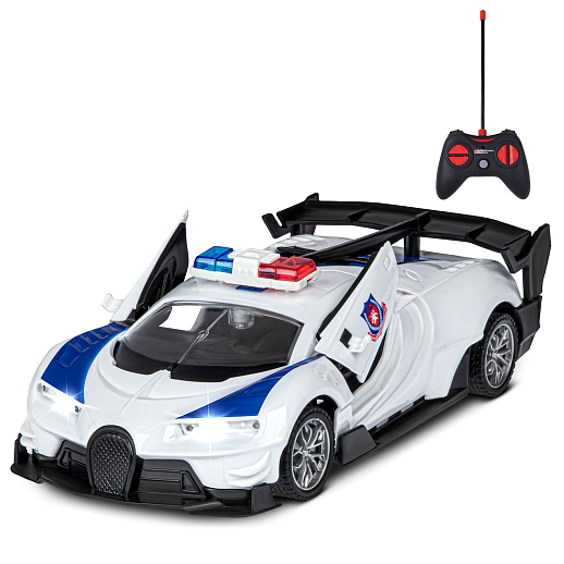 AUTODRIVE 1:24 Р/У машинка,5 каналов,двери откр. с пульта, свет, цвет белый,в/к 28*12*6,5см в Джамбо Тойз #11