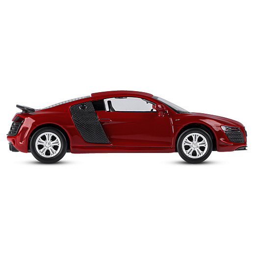 ТМ "Автопанорама" Машинка металлическая 1:43 Audi R8 GT, красный, откр. двери, инерция, в/к 16*7,5*5 см в Джамбо Тойз #10
