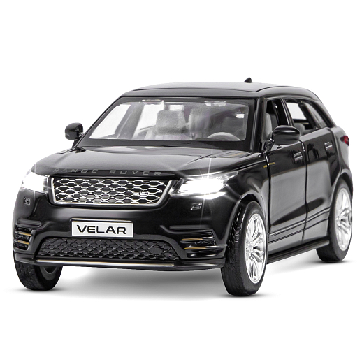 ТМ "Автопанорама" Машинка металлическая 1:32 Range Rover Velar, черный, откр. четыре двери, капот, багажник, свет, звук, инерция, в/к 17,5*12,5*6,5 в Джамбо Тойз #5