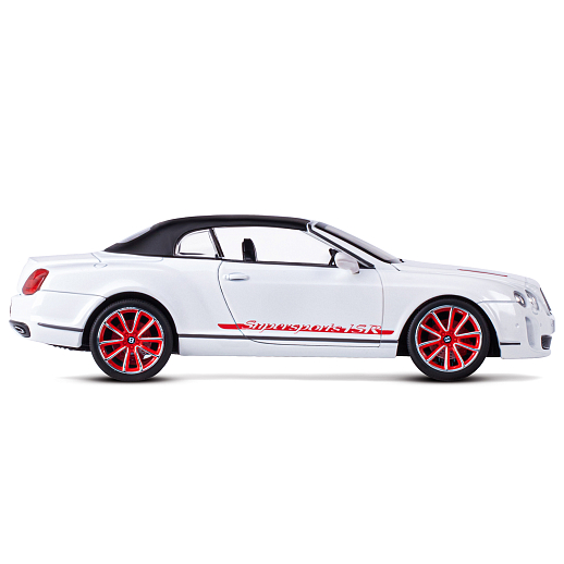 ТМ "Автопанорама" Машинка металлическая 1:24 Bentley Continental Supersports ISR, белый, откр. двери, капот и багажник, свет, звук, свободный ход колес, в/к 24,5*12,5*10,5 см в Джамбо Тойз #9