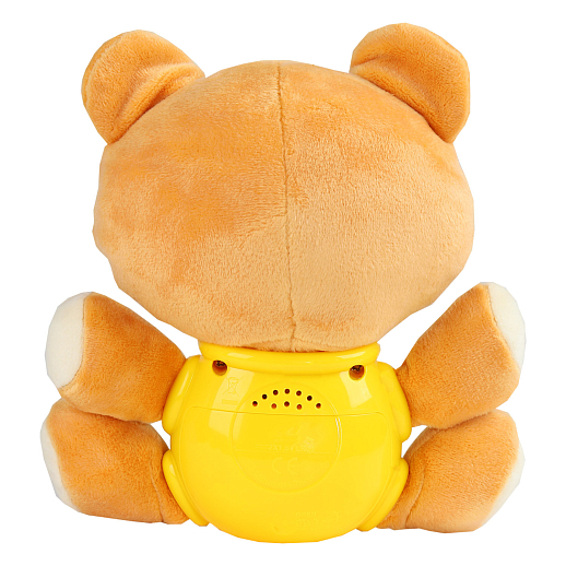 ТМ "Smart Baby" Развивающая мягкая игрушка "Мишка" цвет желтый, 17 звуков природы , сказок, мелодий, в Джамбо Тойз #3